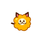 Fluffy Cheese Cat