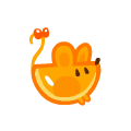 Mini Orange Mouse